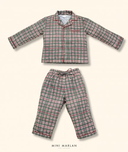 Boy Kensington Tartan Pajamas Set (6M-12Y)