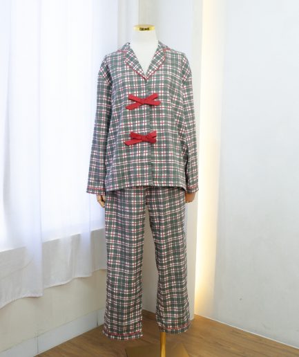 Woman Kensington Tartan Pajamas Set