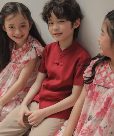 Tulips Boy Cheongsam